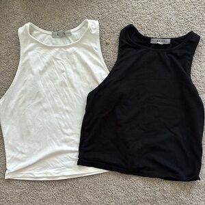 Black and White tank tops!